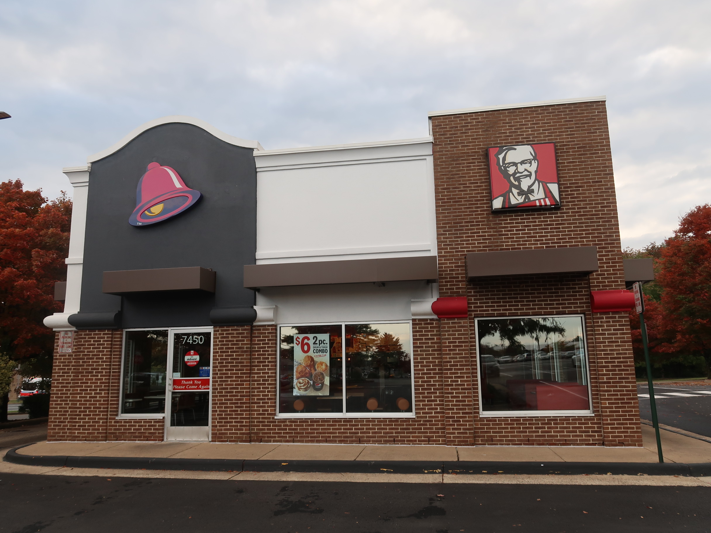 Taco Bell, KFC remain drive-through only