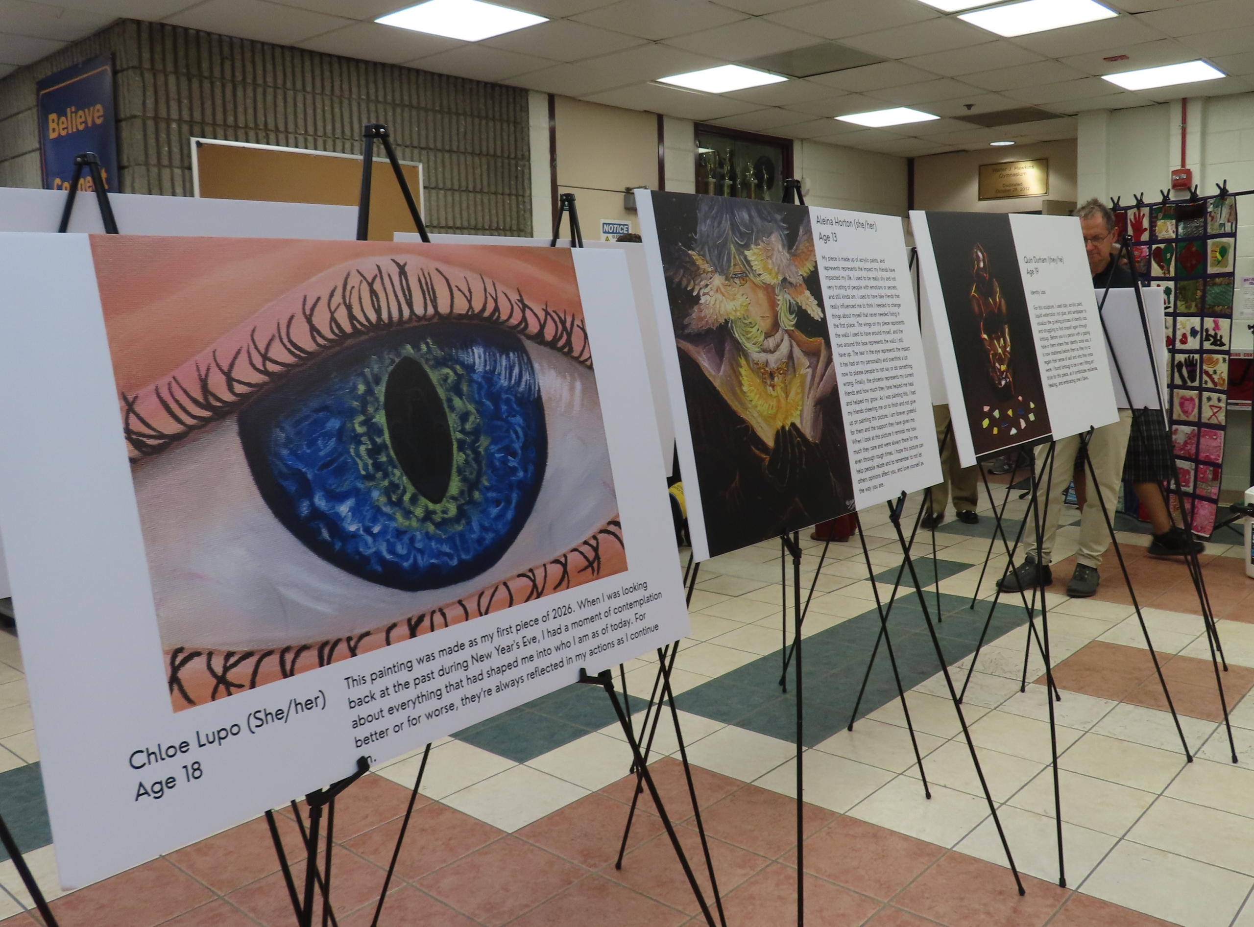 Art helps teens cope with mental health challenges